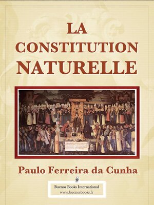 cover image of La Constitution Naturelle